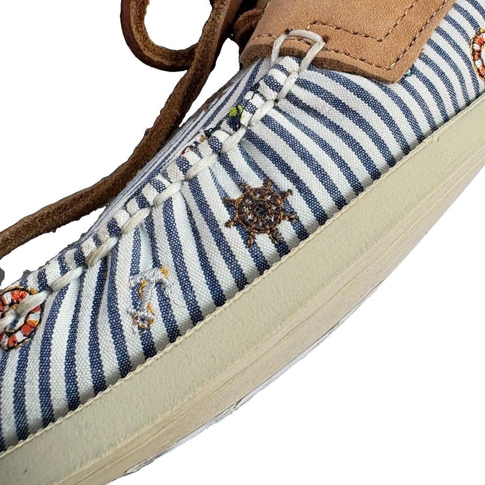 Sperry x Nordstrom Size 8.5 Women's Original Boat Shoes Nautical Top Siders - Picture 16 of 16